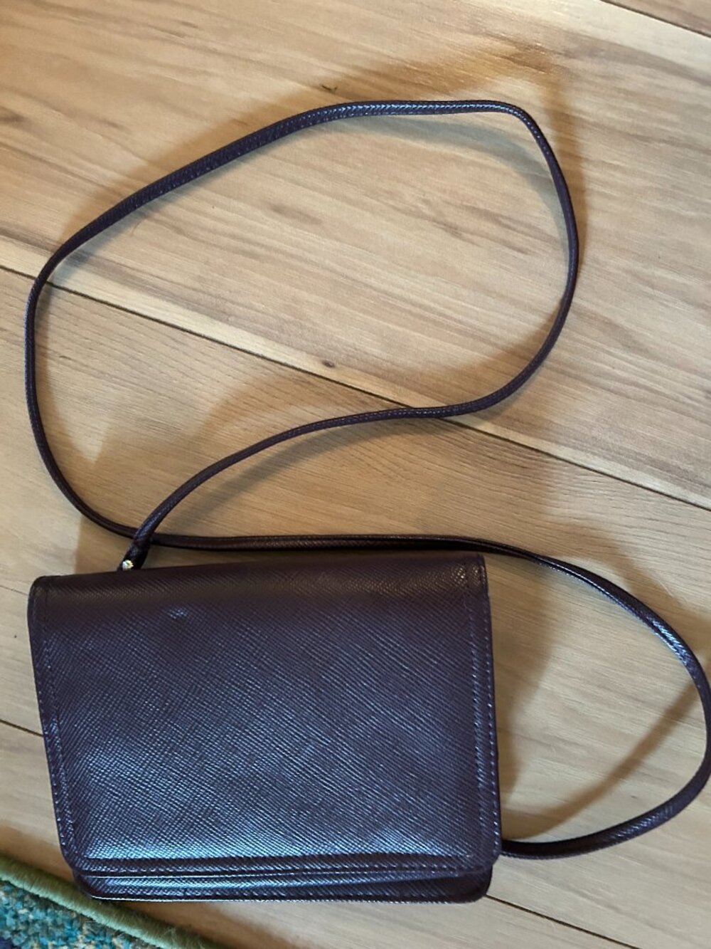 8 x 6 small handbag purse maroon womans handbag bag